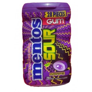 MENTOS GUM SOUR GRAPE 56G 60080016