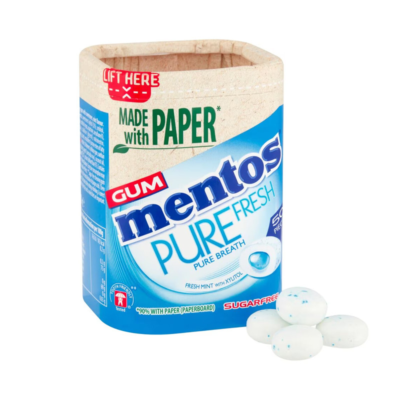 GUM MENTOS PURE FRESH FRESHMINT FLAVOR 100G 30200031 GUM MENTOS PURE FRESH FRESHMINT FLAVOR 100G 30200031