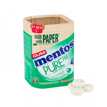GUM MENTOS PURE FRESH SPEARMINT FLAVOR 100G  30200032