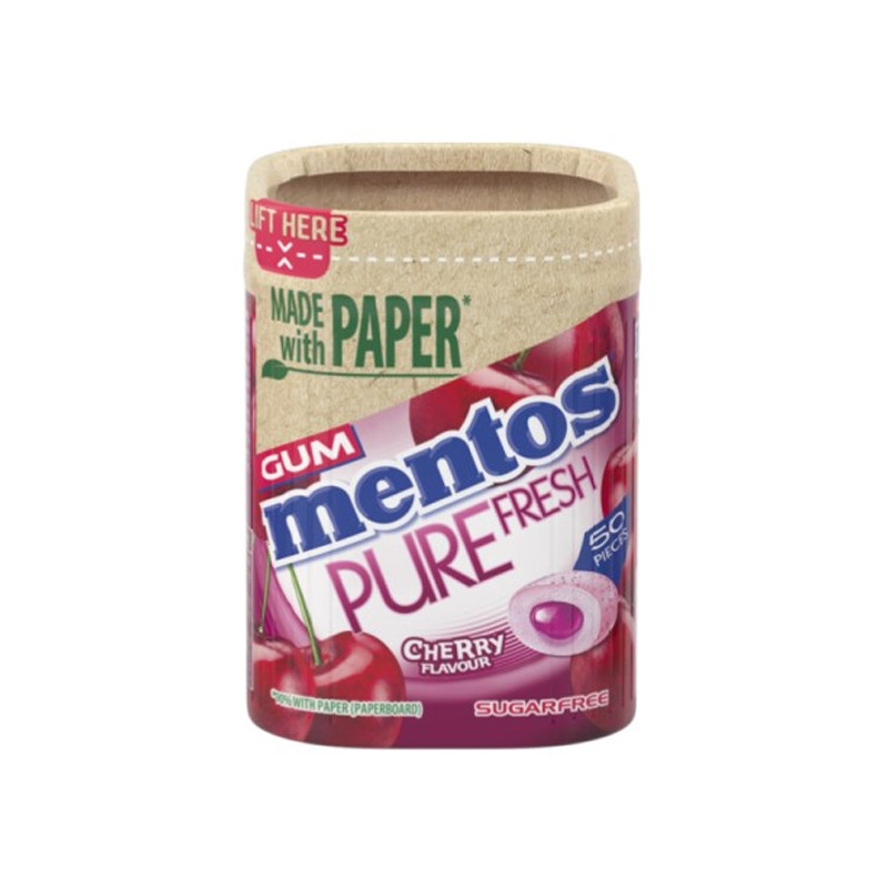 Mentos Gum Pure Fresh Cherry 97g 60080015