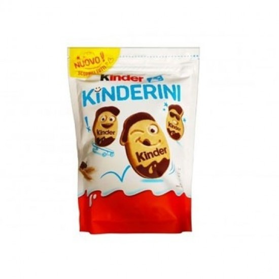 KINDER KINDERINI BISCUT WITH CHOCOLATE CREAM 250G offer 99997013