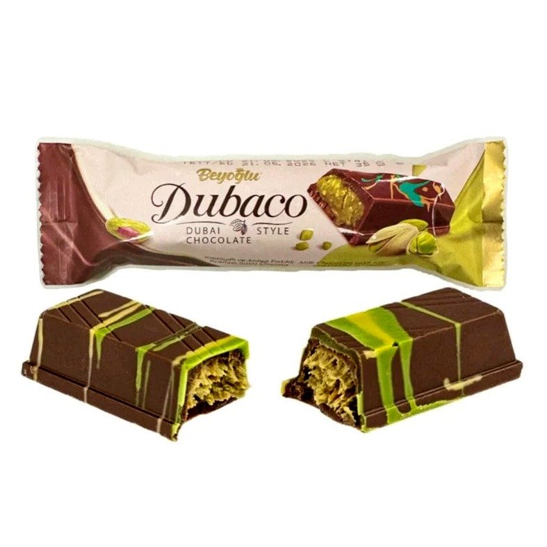 شوكولاتة بالحليب بيوغلو دوباكو مع كريمة الفستق 35 جم  12340003