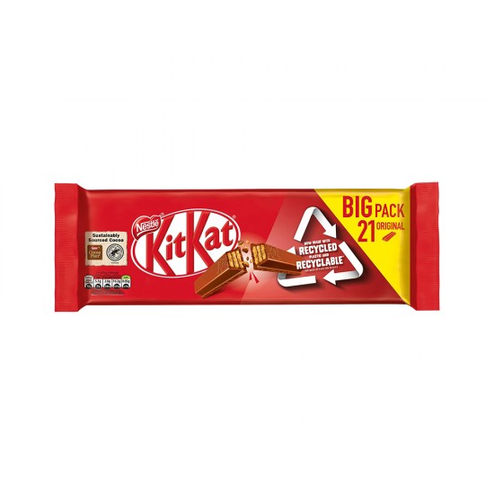 Nestle Kit Kat Chocolate Bars 2 Finger original 21*20.7g 10110028
