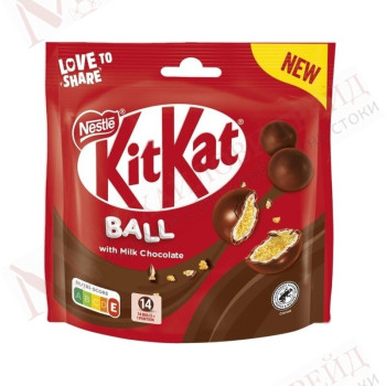10110217 شوكولاتة كيت كات كرات الشوكولاتة بالحليب 140جم