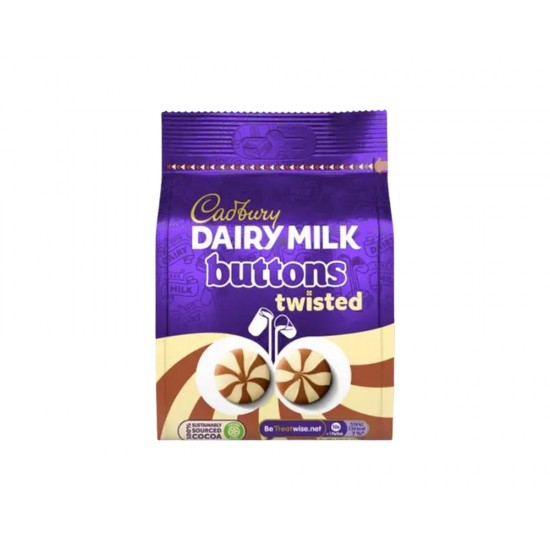 CADBURY DAIRYMILK BUTTONS TWISTED 105g  10170463