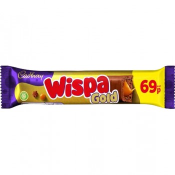 Cadbury Wispa GOLD Chocolate Bar 48g -SAME DAY DISPATCH