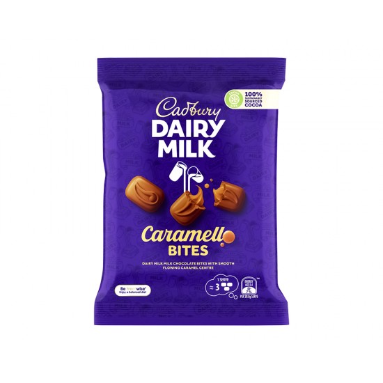 CADBURY CHOC CARAMELLO BITES 142G 10170561