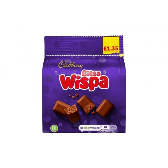 Cadbury Pizza Wispa Chocolate 85g 1.35P 10170598