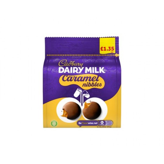 Cadbury Caramel Nibbles Chocolate 85g 1.35P 10170599