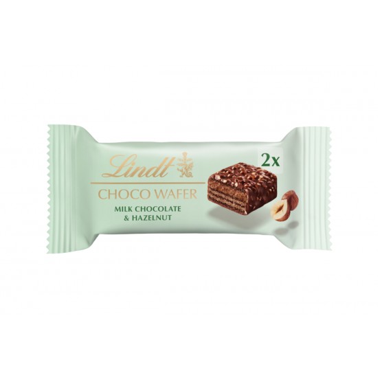 LINDT CHOCO WAFER MILK HAZELNUT BAR 30G 10200097