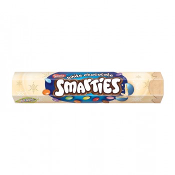 Smarties Giant Tube Whute Chocolate 120G 10220086