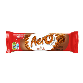 Aero Choc Bar Milk 40G 10370101