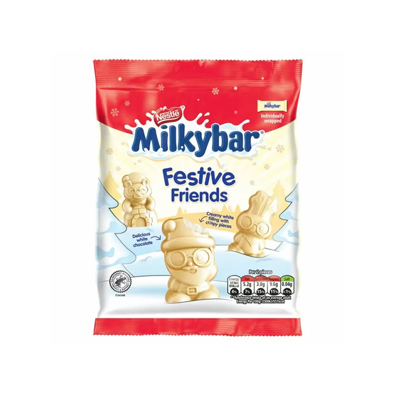 NESTLE MILKYBAR FESTIVE FRIENDS SHARING BAG 57G