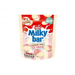 Milkybar Buttons White Chocolate Raspberry Sharing Bag 86g 10450060 