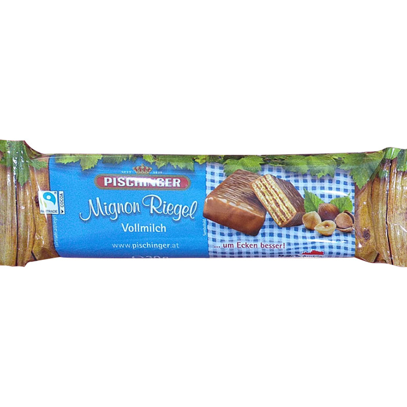 PISCHINGER CHOCOLATE WAFER WITH HAZELNUT 30g 10680001