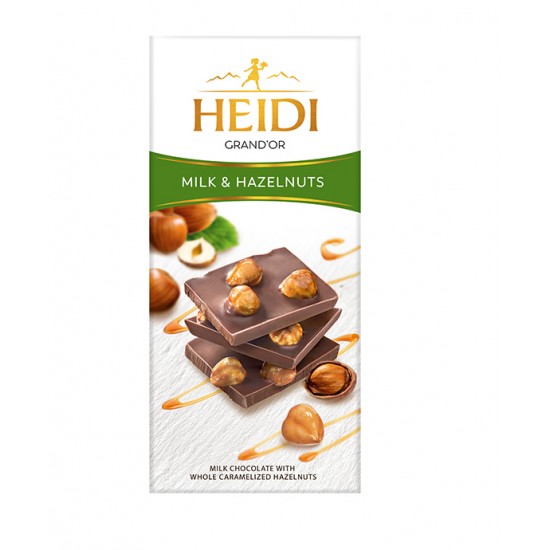 Heidi Milk and Hazelnuts Chocolate 100g