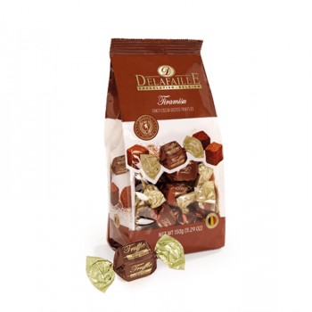 DELAFAILLE TIRAMISU FLAVORED CACAO DUSTED TRUFFLES 150G 12250002 DELAFAILLE TIRAMISU FLAVORED CACAO DUSTED TRUFFLES 150G 12250002