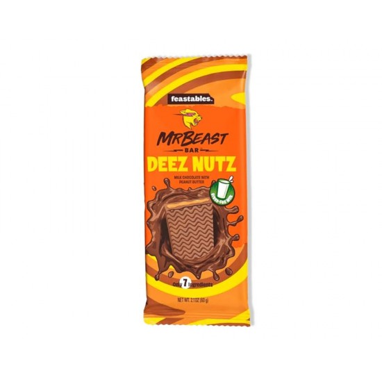 FEASTABLES MR BEAST BAR DEEZ NUTZ 60g 12260003