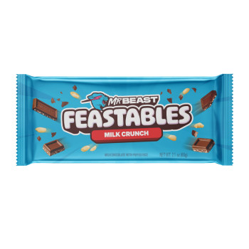 Mr Beast Crunchy Milk Chocolate 60g 12330001