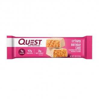 كويست هيرو بار كعكة عيد ميلاد  12*52 جم كويست هيرو بار كعكة عيد ميلاد  12*52 جم