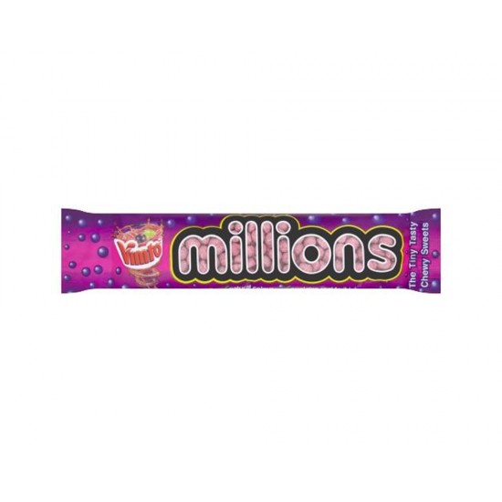 MILLIONS VIMTO FLAVORED CHEWY CANDY 40g 30030019