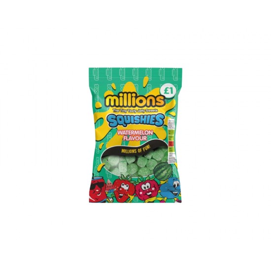 MILLIONS SQUISHIES - WATERMELON 120G 30030025