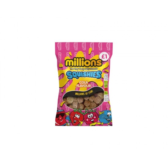 MILLIONS SQUISHIES - COLA 120G 30030026