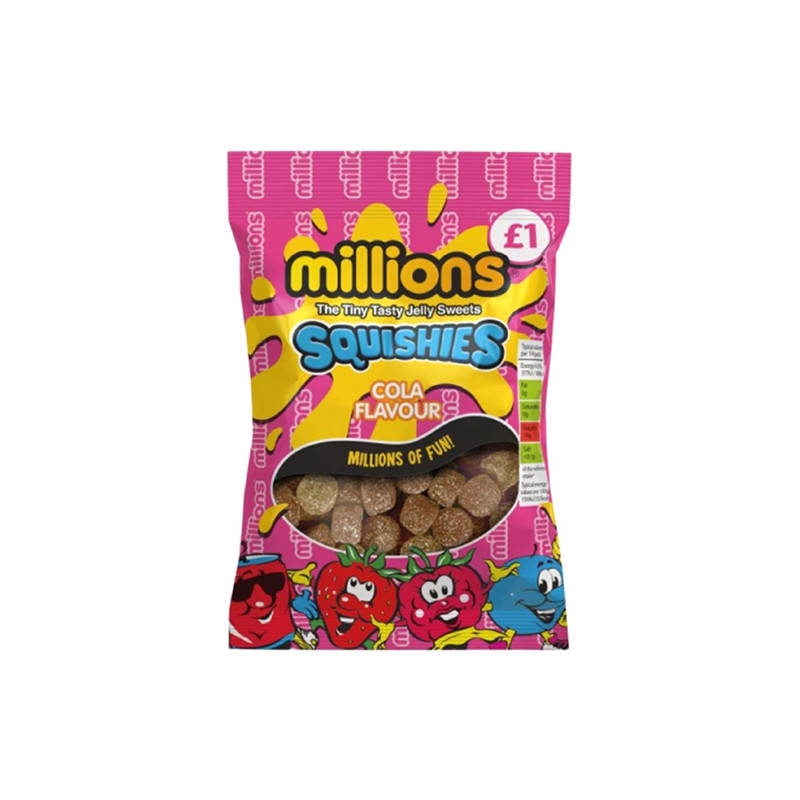 MILLIONS SQUISHIES - COLA 120G 30030026
