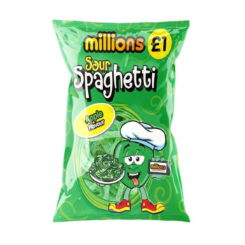 Millions Spaghetti Sour Apple Candy120g 30030037