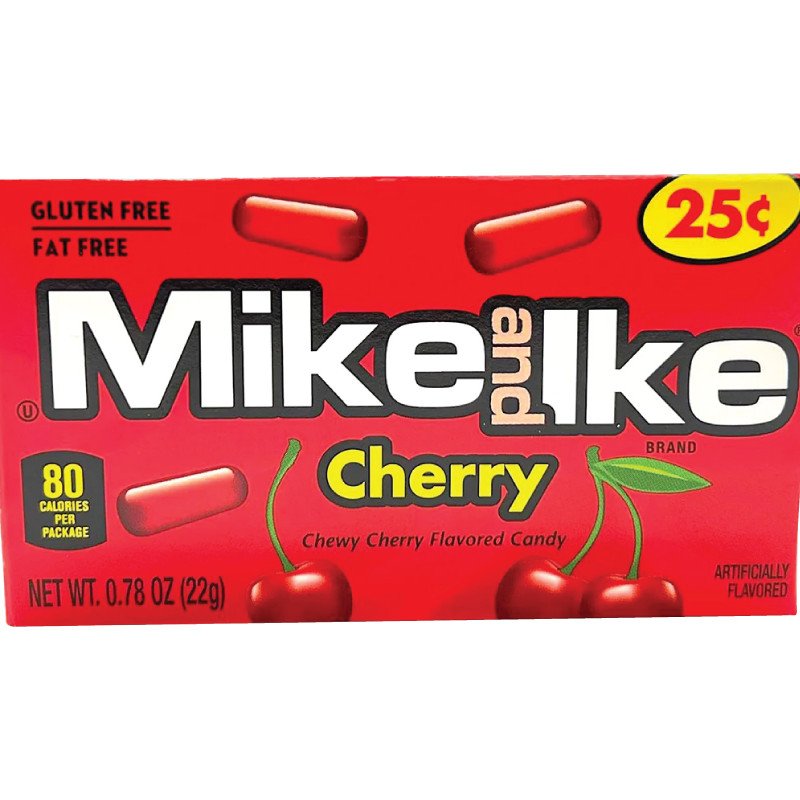 حلوى ميكي اند ايكي بنكهة الكرز  22 جرام 30190027