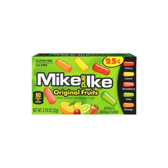 Mike and Ike Original Fruits 22G 30190029