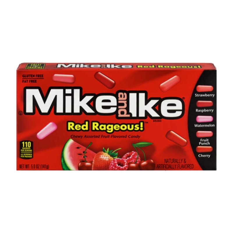 MIKE & IKE  RED RAGEOUS 120G 30190034