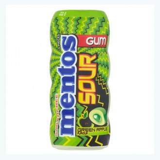 MENTOS GUM SOUR GREEN APPLE 30G 30200030