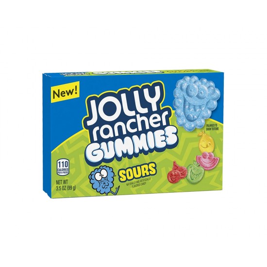 JOLLY RANCHER GUMMIES SOURS BOX 99G 30240019