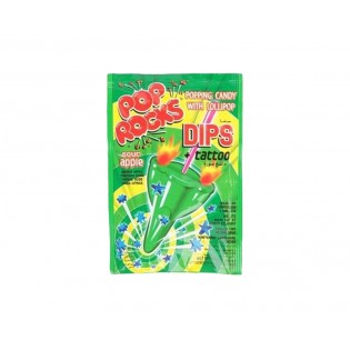 POP ROCKS SOUR APPLE  LOLLIPOP+TATTO 18G