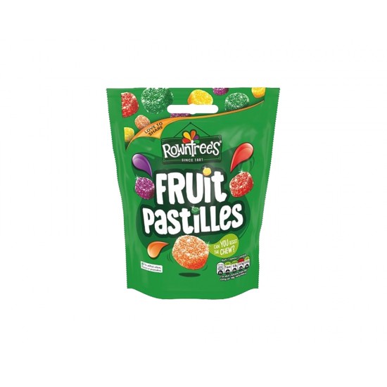 ROWNTREES FRUIT PASTILLES 143G - London Chocolate