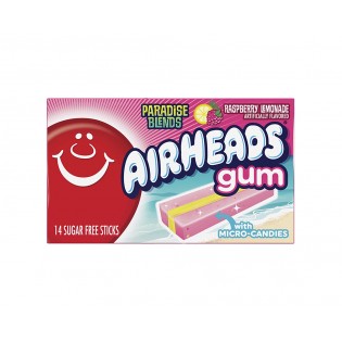 AIRHEADS GUM RASPBERRY LEMONADE 45G 60280001