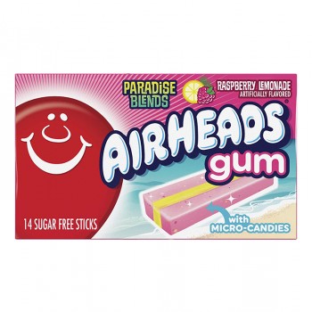 AIRHEADS GUM RASPBERRY LEMONADE 45G 60280001