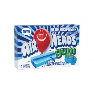 AIRHEADS GUM BLUE RASPBERRY 45G 60280003