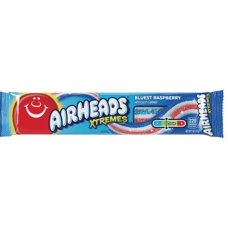 AIRHEAD EXT SOUR BELT BLUEST RASP 57G 30540034