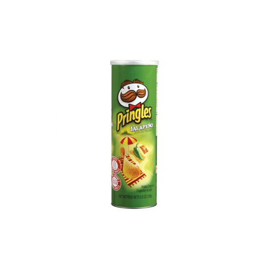 Pringles Jalapeno Flavored Potato Crisps158g