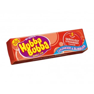 Hubba Bubba strawberry flavored 35g