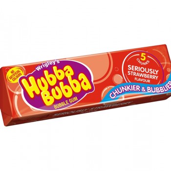 Hubba Bubba strawberry flavored 35g