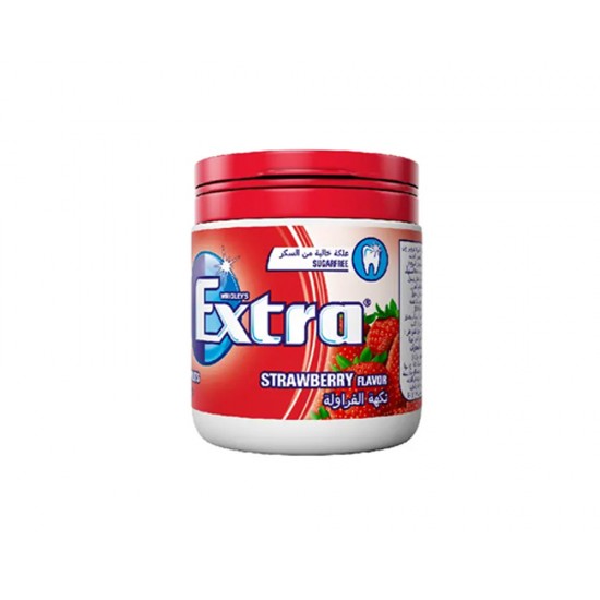 EXTRA STRAWBERRY FLAVORED GUM 84g 60240010 - - London Chocolate