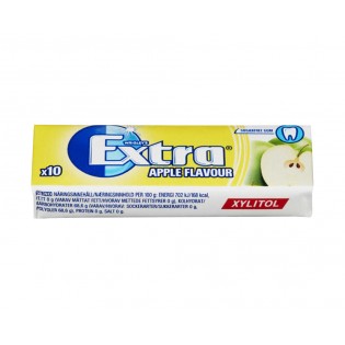 EXTRA APPLE FLAVORED SUGR FREE GUM 14g