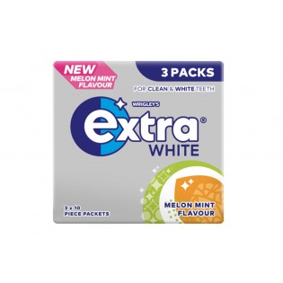 EXTRA MELON MINT  FLAVOUR SUGAR FREE GUM 42G 60240016