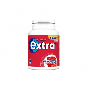 GUM EXTRA STRAWBERRY FLAVOR 2.25P 64G 60240027 