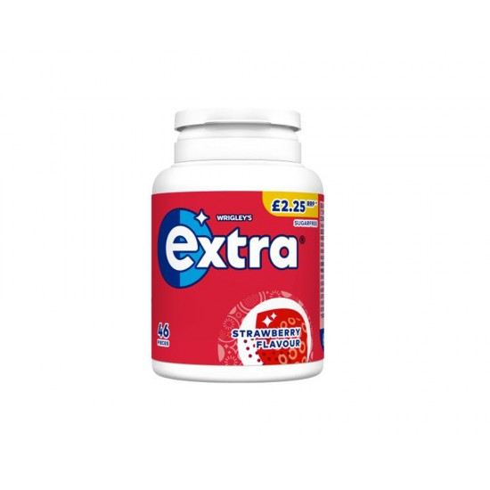 GUM EXTRA STRAWBERRY FLAVOR 2.25P 64G 60240027