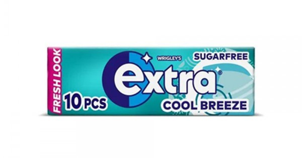 GUM EXTRA COOL BREEZE 14G 60240031 - - London Chocolate