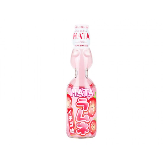 HATA KOSEN Bottle Ramune Strawberry 200ml 70720002